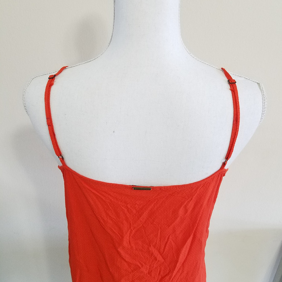 Womens Tank Top Siberian Sz 10 Red Made in Brazil - Picture 4 of 5